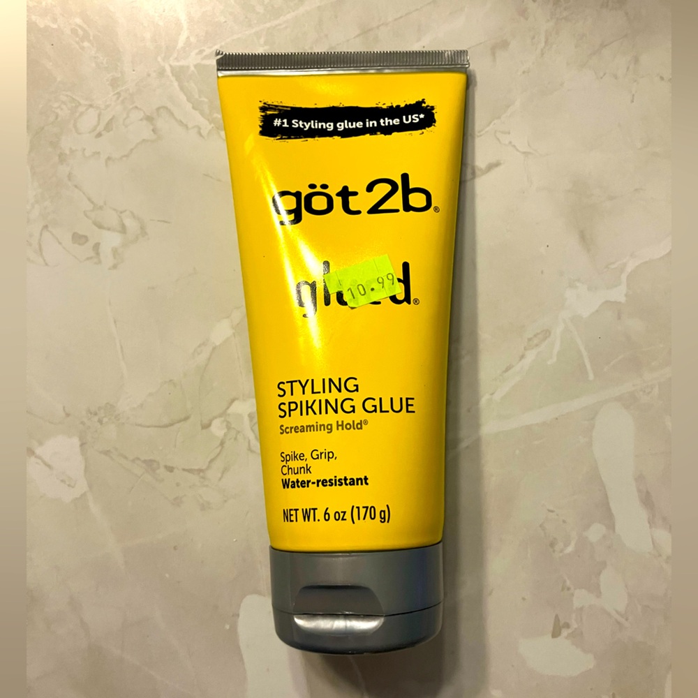 Got2b Glued Styling Spiking Glue Screaming Hold Spike Water Resistant 6 OZ 170g